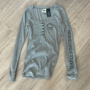Long sleeved Harley shirt